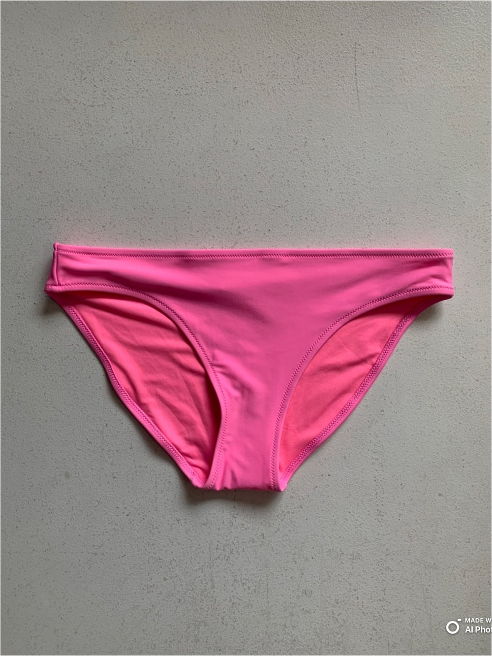 Aerie Pink Bikini Bottom Size Medium Swimwear NWT